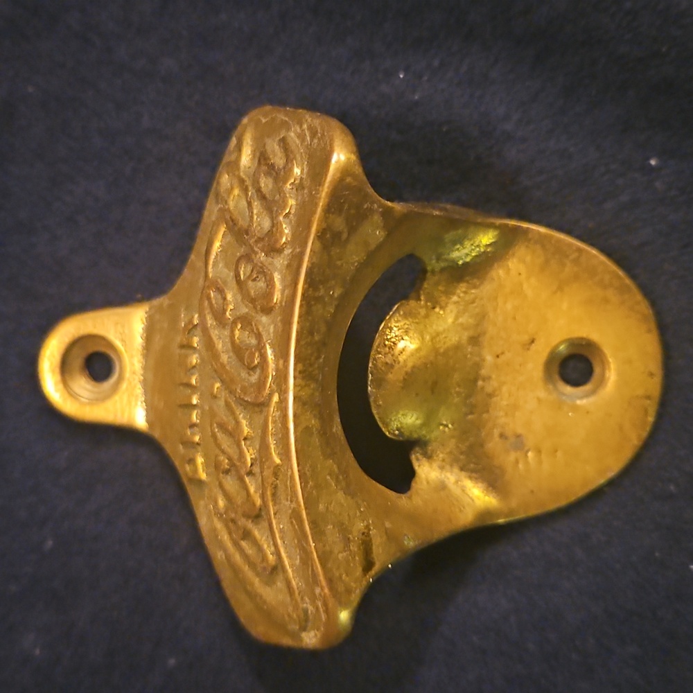 Vintage Coca-Cola Brass Bottle Opener - Picture 2 of 3